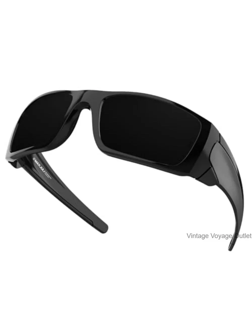 TR90 Ultralight Safety Sunglasses for Big Wide Heads Men UV400 Protection Wrap